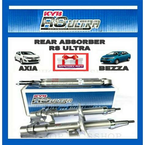 El Kyb Rs Ultra Perodua Axia Bezza Shock Absorber Front And Rear Gas