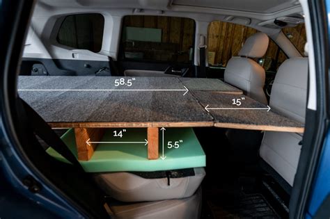 Subaru Forester Camper Conversion How I Built My Car Camper Roam