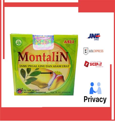 Kapsul Montalin Original Asli Lazada Indonesia