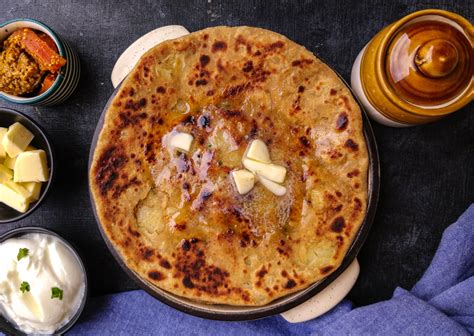 Aloo Paratha Recipe, Stuffed Paratha | Dine Delicious