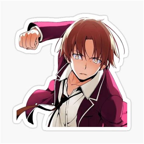 Classroom Of The Elite Kiyotaka Ayanokōji Sticker For Sale By Anime Chibi Redbubble