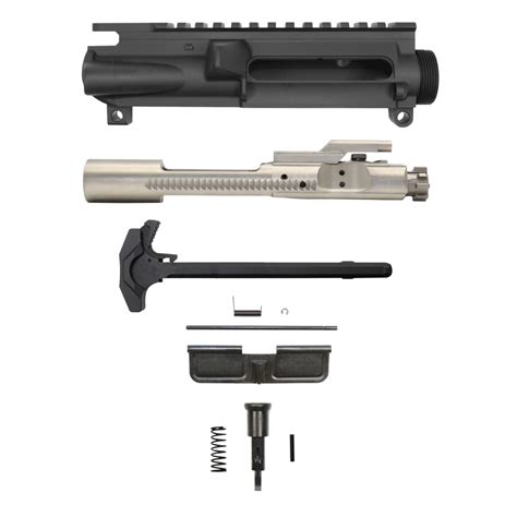 AR-15 Anderson Upper Receiver, Nickel Boron BCG, Talon Charging Handle ...