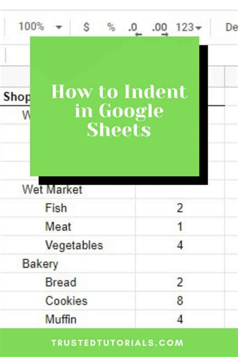 Best Ways How To Indent In Google Sheets