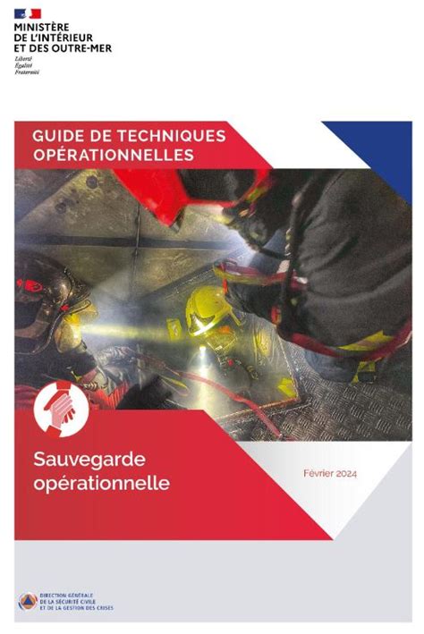 PNRS Guide de techniques opérationnelles Sauvegarde opérationnelle