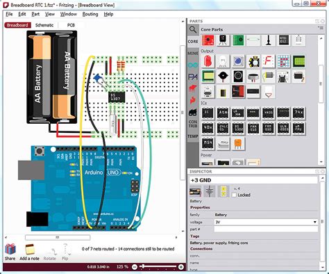 Pcb Fritzing Lenaplane