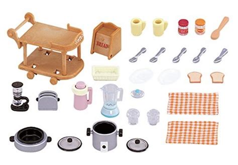 Sylvanian Families Set Utensilios Para Cocina Epoch Para Imaginar