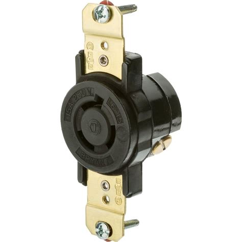 15 250V NEMA L6 15 Single Phase Twist Lock Receptacle At Grizzly