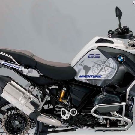 Kit Adesivos Protetor Tanque Bmw R Gs Adventure Rosa Dos Ventos