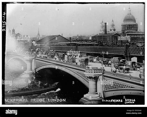 Blackfriars Bridge London Loc Stock Photo Alamy