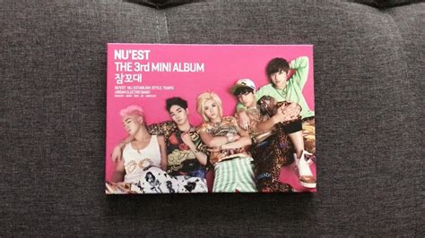 Unboxing NUEST 뉴이스트 3er Mini Álbum Sleep Talking YouTube