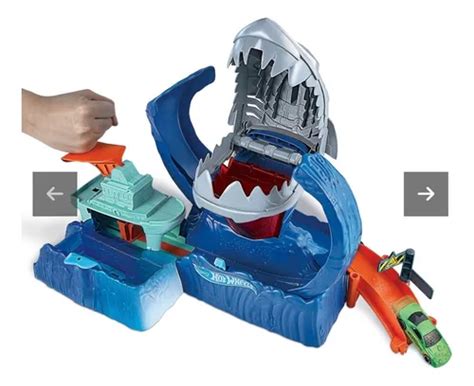 Pista Tiburón Hot Wheels Azul MercadoLibre