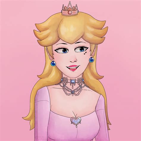 Princess Peach By Srizzalox On Deviantart