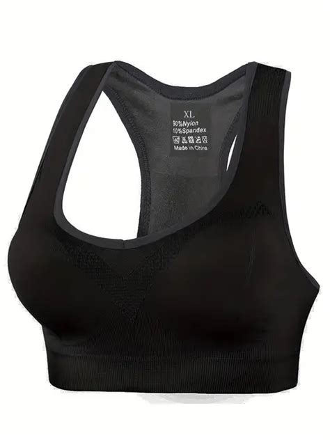 Plus Size Sports Bra Crop Top Fitness Women Sportswear Temu