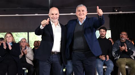 Rodr Guez Larreta Present A Gerardo Morales Como Su Candidato A Vice