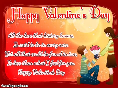 Romantic Valentine Messages ~ Top Ten Quotes