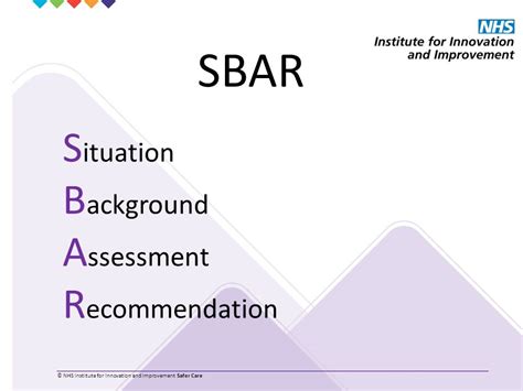 Sbar Examples Sbar Communication Format 48 Off