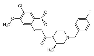 E 3 4 Cloro 5 Metoxi 2 Nitrofenil 1 R 4 4 Fluoro Bencil