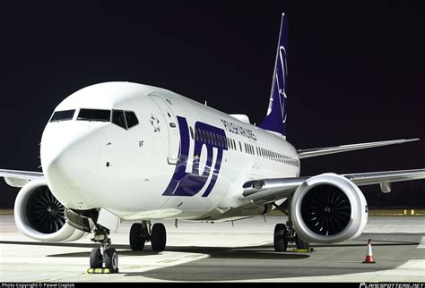 Sp Lvf Lot Polish Airlines Boeing Max Photo By Pawe Cieplak