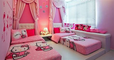 15 Cute Hello Kitty House with Pink Interior Decoration - House Decors