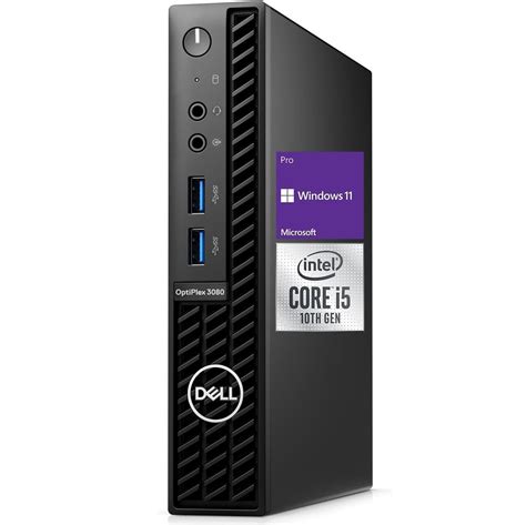 Dell Optiplex 3080 Micro PC i5 10500T 6 Cores Up to 3.8Ghz 16GB DDR4 ...