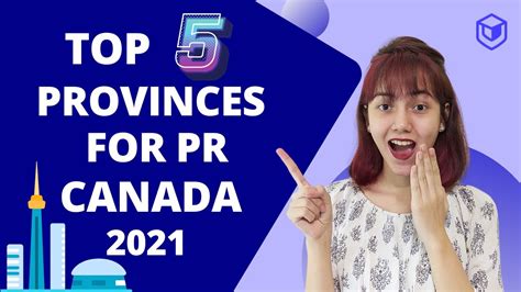 Top 5 Provinces To Get PR In Canada 2021 YouTube