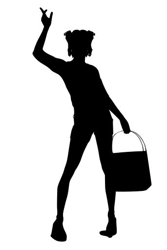 Svg Teenager Handbag Girl Free Svg Image And Icon Svg Silh