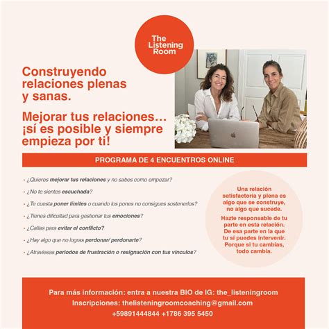 Construyendo Relaciones Plenas Y Sanas The Listening Room Coaching