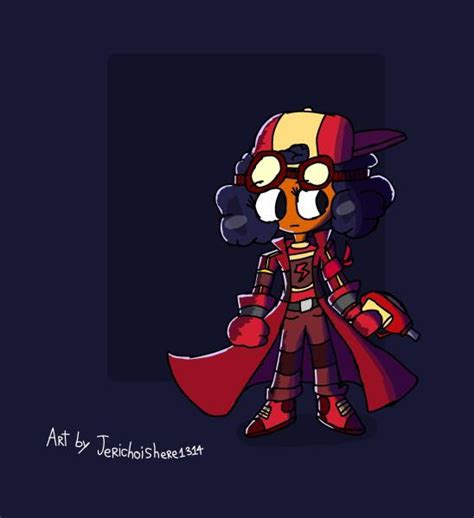 (Brawl stars) meg [redesign version] by JerichoisHere1314 on DeviantArt