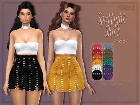 The Sims Resource Trillyke Spotlight Skirt