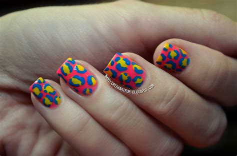 The Manicured Amateur L A Girl Diy Nail Art Review Part Three Diy Leopard Cheetah Spots
