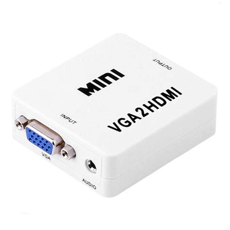 Mini Conversor Vga Para Hdmi