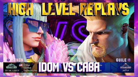 IDOM Manon Vs CABA Guile FT3 Who Wins Street Fighter 6 High