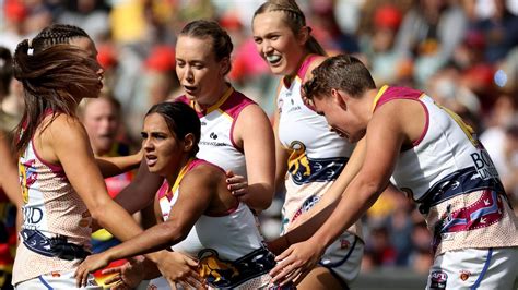 Afl News 2021 Aflw Grand Final Brisbane Lions Vs Adelaide Crows First Grand Final Win