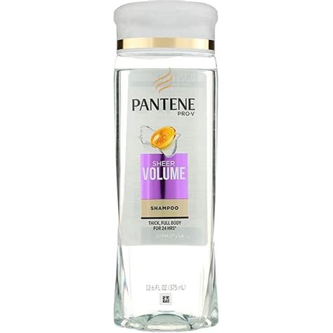 Amazon Pantene Pro V Sheer Volume Thick Full Body Shampoo 12 6