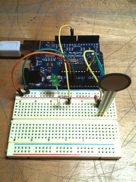 Simple Pressure Sensor Arduino