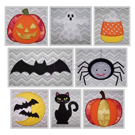 Halloween Applique Design Set Great Price Stitchtopia