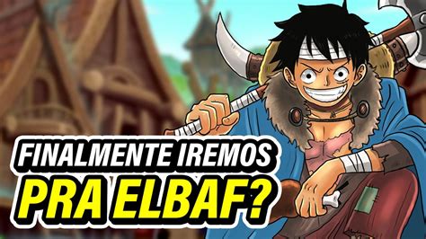 LUFFY É O DEUS DE ELBAF One Piece 1106 YouTube