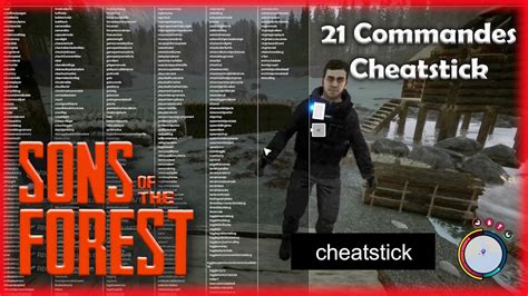 SONS OF THE FOREST 21 Commandes CHEATSTICK FR QC YouTube