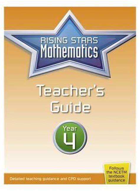 Rising Stars Mathematics Year Teacher S Guide