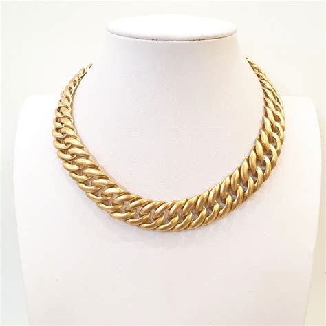 Monet 18kt Gold Plated Mogul Necklace Catawiki