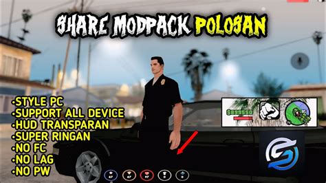 SHARE MODPACK POLOSAN GTA SAMP SUPPORT ALL ALYN YouTube