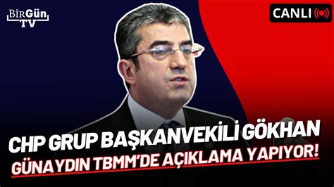 Canli Chp Grup Ba Kanvek L G Khan G Naydin Tbmm De A Iklama Yapiyor