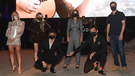 Clouds Cast And Crew Celebrate Movie At Drive In Premiere Variety