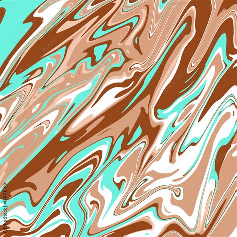 Marble Trendy Teal And Brown Texture Use As Background Wallpaper For