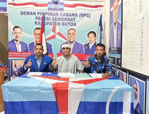 Pilkada Buton Demokrat Buka Penjaringan Cabup Dan Cawabup