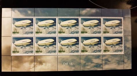 Zeppelin Briefmarkenbogen Postfrisch Kaufen Auf Ricardo