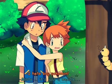 Ash And Misty By Starmvenus On Deviantart