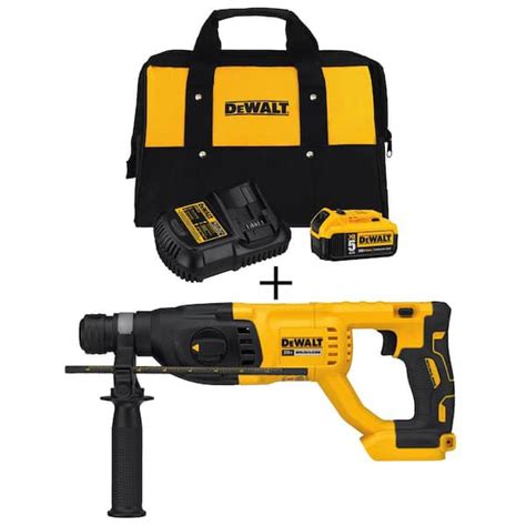 Dewalt 20v Max Cordless Brushless 1 In Sds Plus D Handle Rotary Hammer