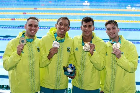 Brasil Quebra Recorde Pan Americano E Leva O Ouro No Revezamento 4x200m