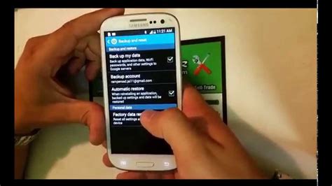 How To Reset Samsung Galaxy S3 Hard Reset And Soft Reset YouTube